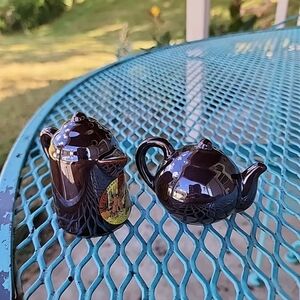 Vintage Teapot And Kettle Pitcher Salt And Pepper Shaker Set Marengo Cave...